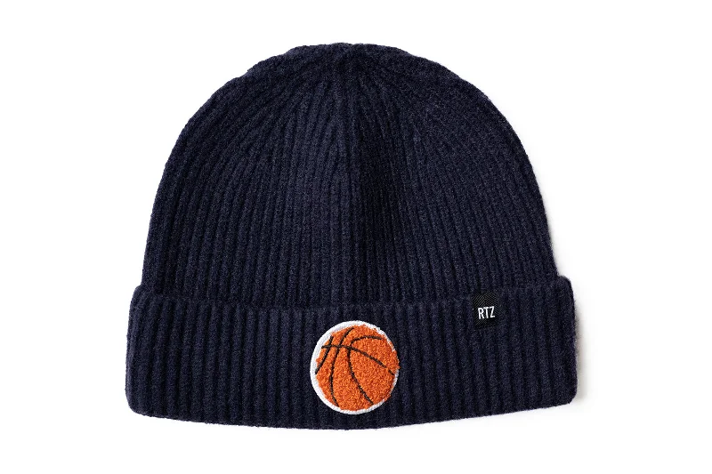 Midnight Terry Basketball Beanie