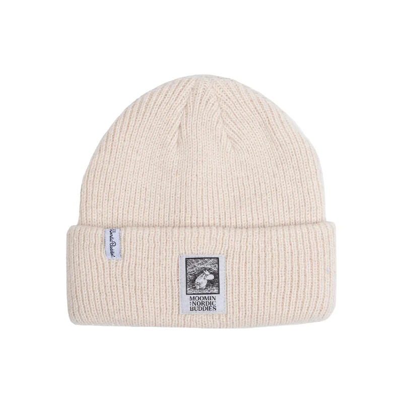 Moomintroll Winter Hat Beanie Adult - Beige