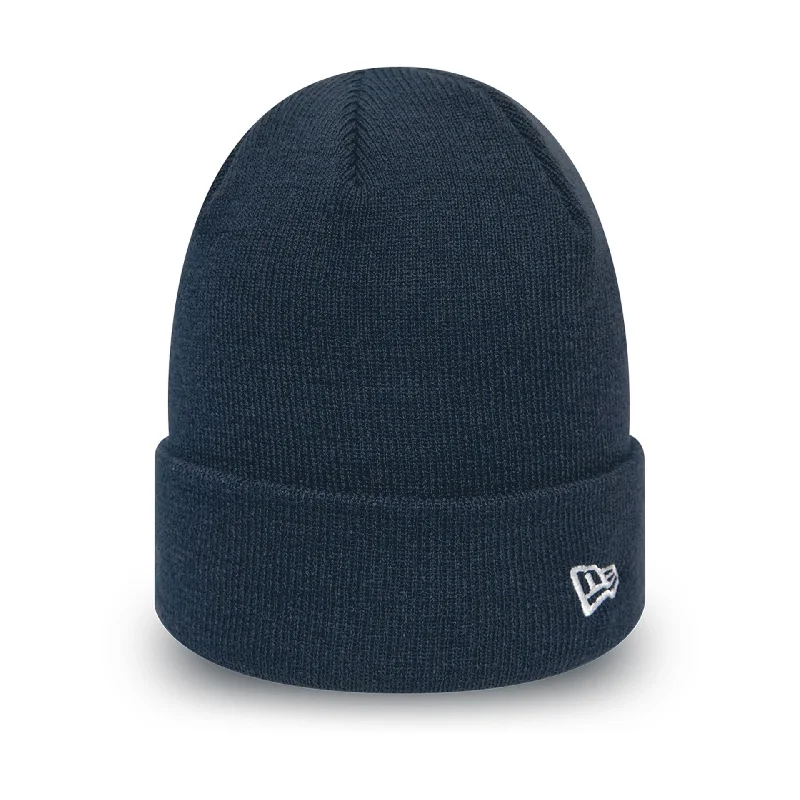 New Era Essential Navy Cuff Beanie Hat