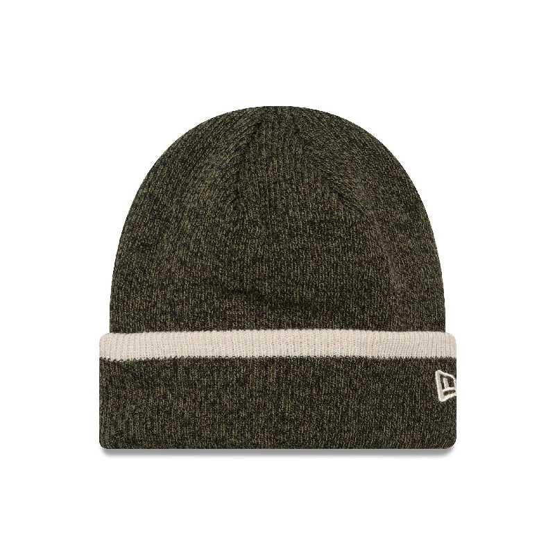 New Era Green Cuff Knit Beanie Hat