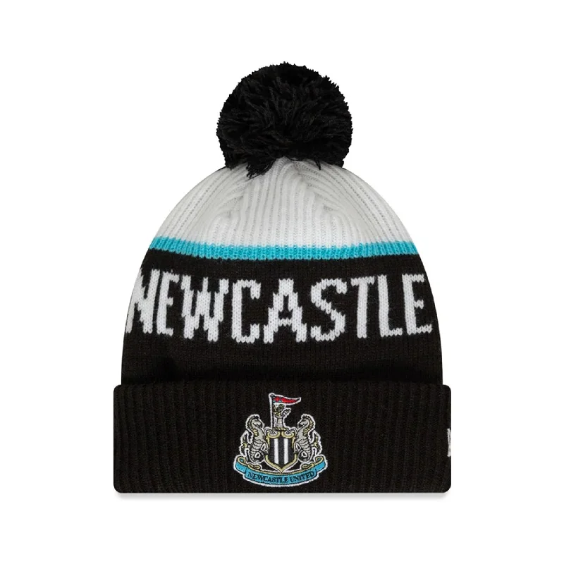 Newcastle United FC Black Sport Knit Beanie Hat