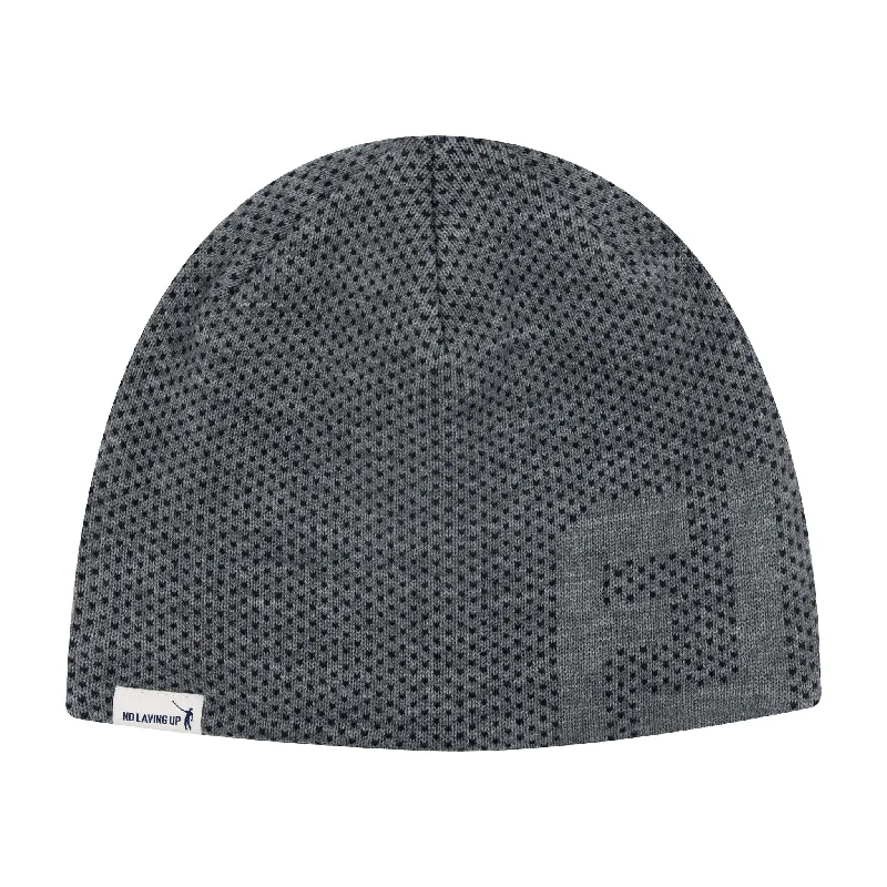 NLU X FJ Knit Beanie Hat | Heather Grey