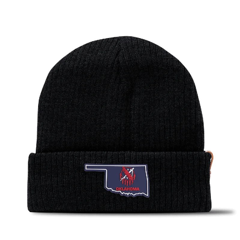 Oklahoma Patriot Series Essential Beanie