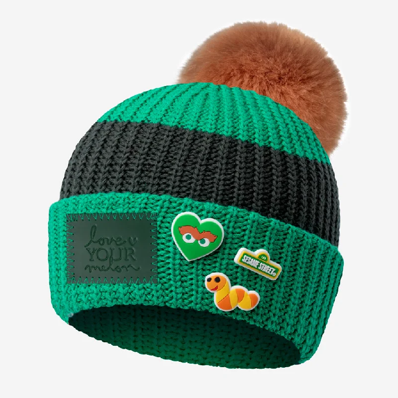 Oscar Pom Beanie with Charms