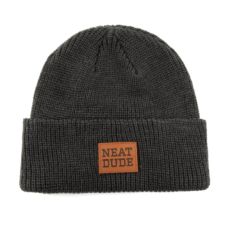 Patch Beanie - Coal