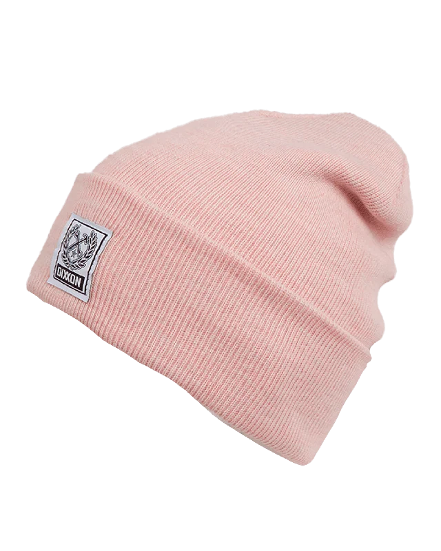 Ribbed Beanie - Heather Pink