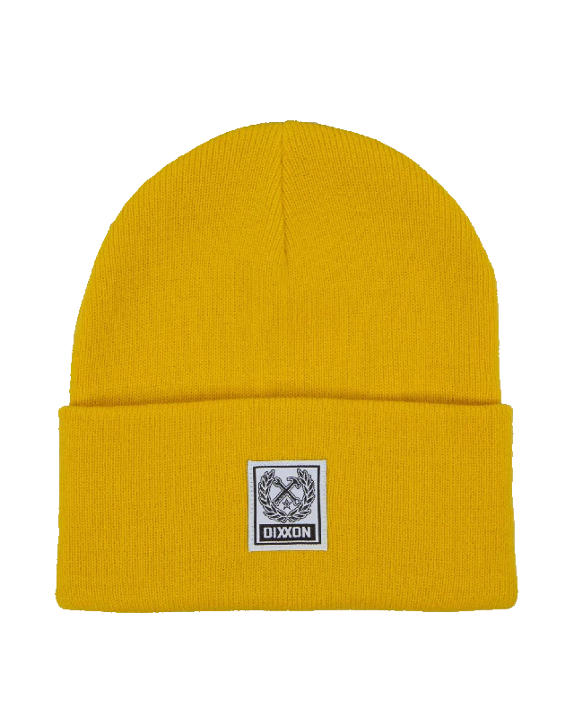 Ribbed Beanie - Mustard