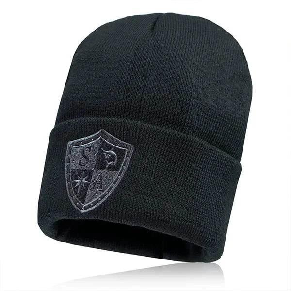 Classic Beanie | Black SA Shield