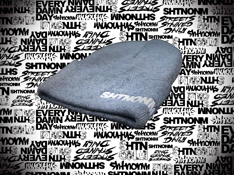 SHTNONM- BOLD LOGO BEANIE