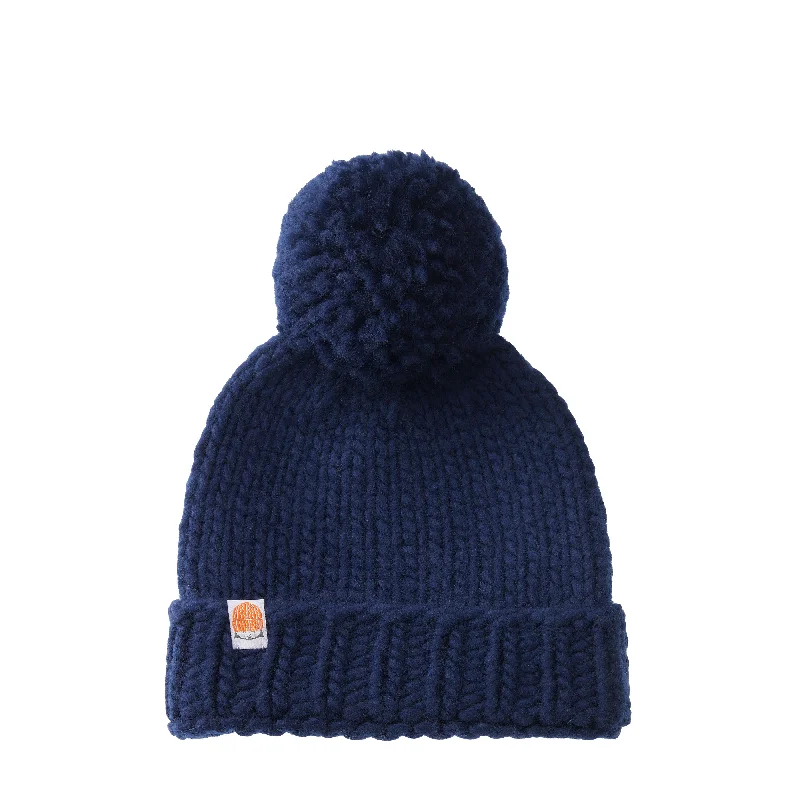 The Boys' Mini Rutherford Beanie with Yarn Pom