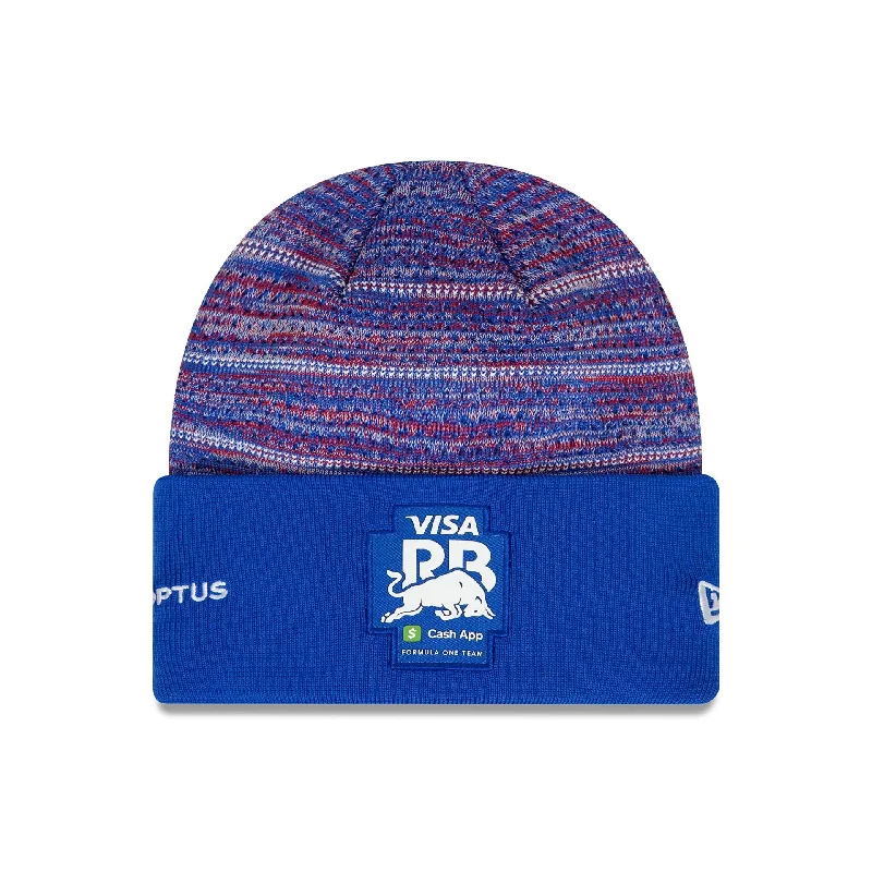 Visa Cash App RB Daniel Ricciardo Dark Blue Wide Cuff Knit Beanie Hat