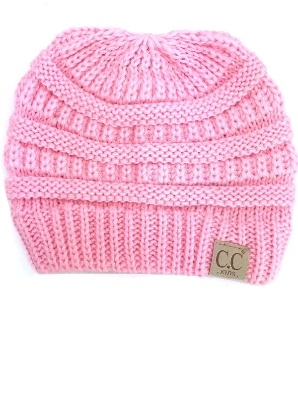 YJ-847 Pale Pink Kid Beanie